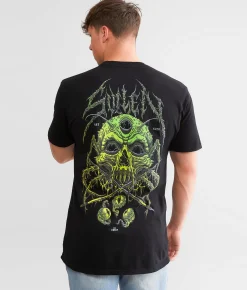 Graphic T-Shirts | Sullen Creep Badge T-Shirt Black