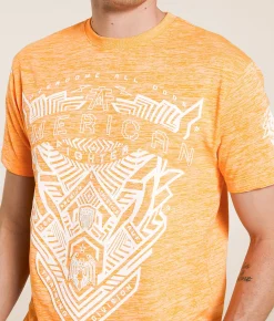 Tops|Graphic T-Shirts | American Fighter Cresthaven T-Shirt Blazing Orange