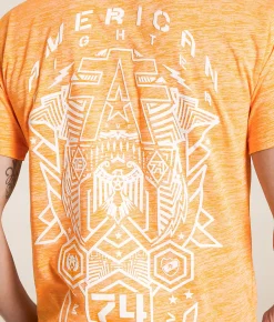 Tops|Graphic T-Shirts | American Fighter Cresthaven T-Shirt Blazing Orange