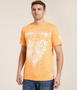 Tops|Graphic T-Shirts | American Fighter Cresthaven T-Shirt Blazing Orange