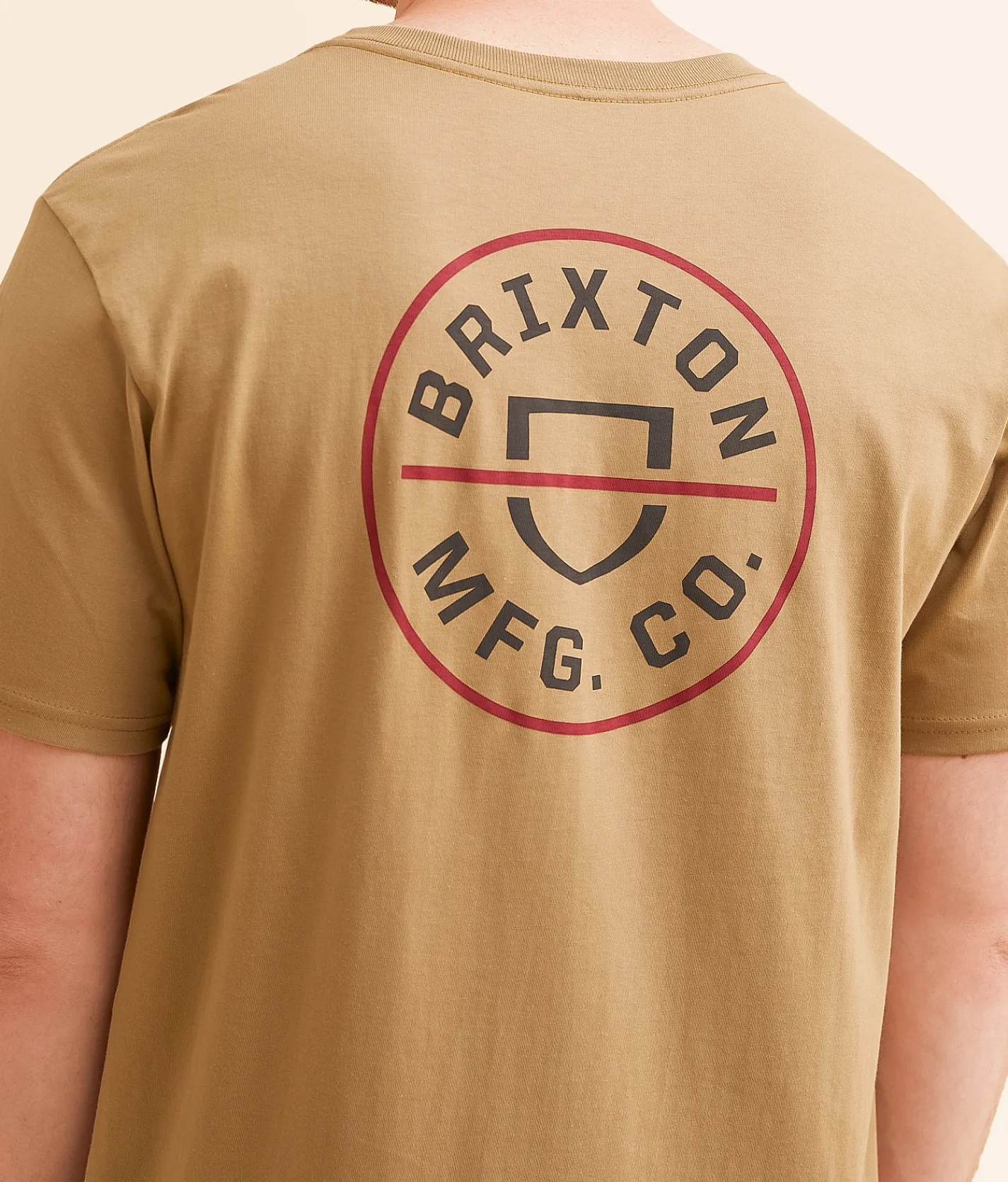 Brixton Crest II T-Shirt Terracotta Discount