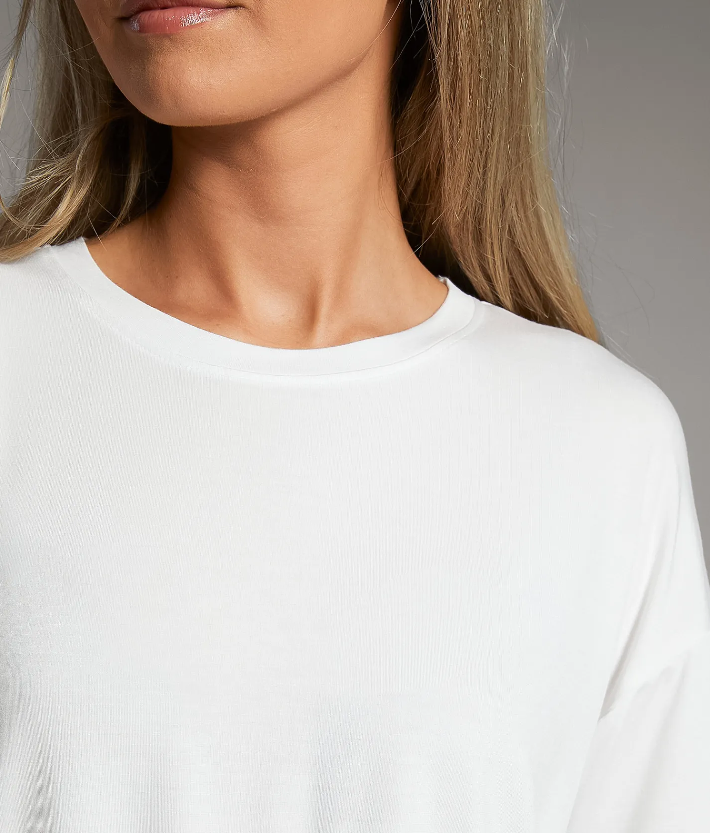 BKE Crew Neck T-Shirt White Outlet