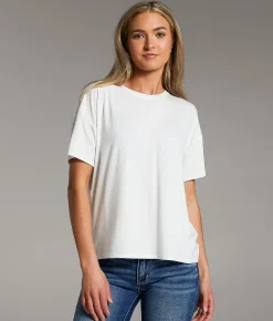 BKE Crew Neck T-Shirt White Outlet