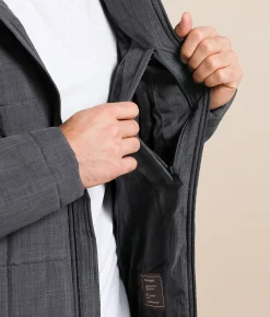 Tops|Coats & Jackets | Ariat Crius Insulated Hooded Jacket Grey Heather