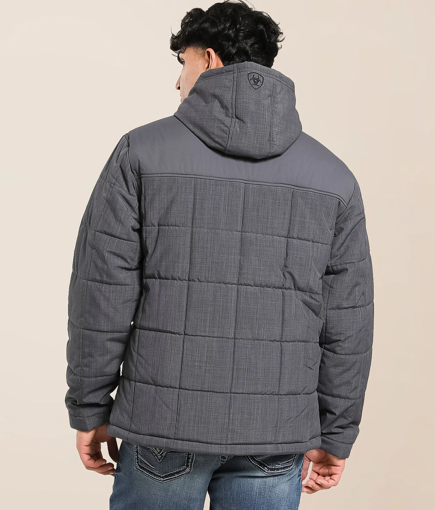 Tops|Coats & Jackets | Ariat Crius Insulated Hooded Jacket Grey Heather