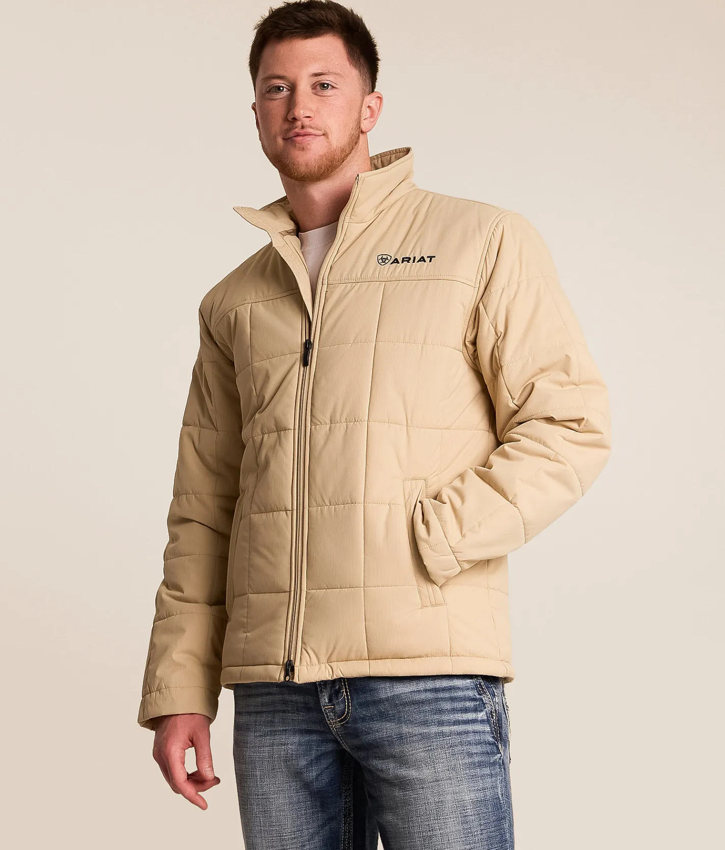 Ariat Crius Insulated Puffer Jacket Oatmeal