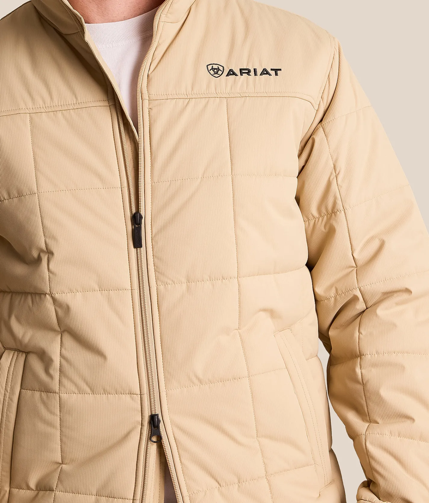 Ariat Crius Insulated Puffer Jacket Oatmeal
