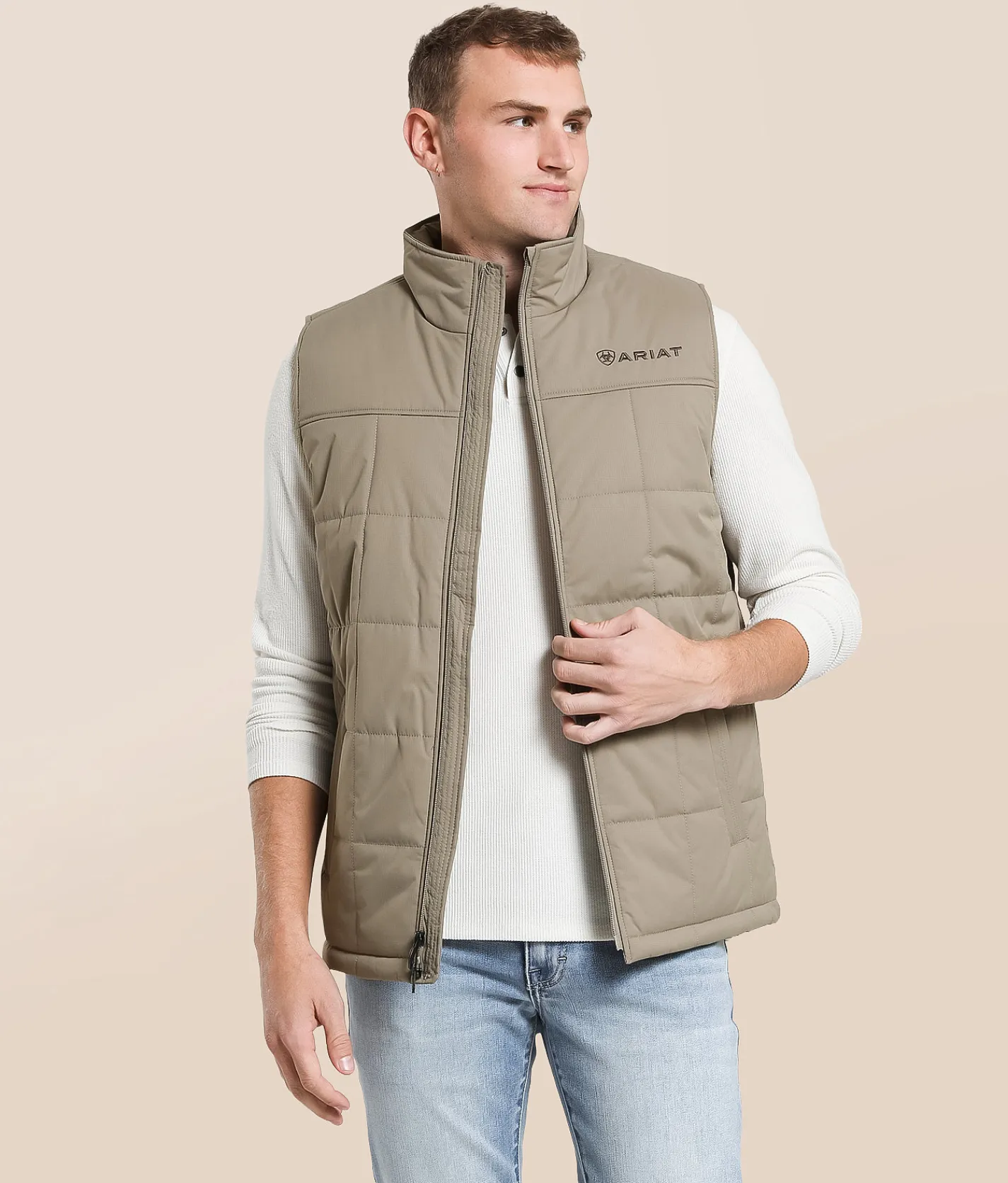 Ariat Crius Insulated Vest Brindle Sale