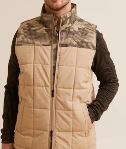 Ariat Crius Insulated Vest Cornstalk Heather Outlet