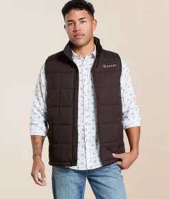 Ariat Crius Insulated Vest Brown Online