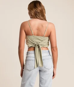 Miss Me Crochet Tank Top Mint Green Discount