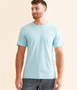 Graphic T-Shirts | Ariat Crossboards Circle T-Shirt Sky Blue Heather