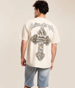 Sullen Crossed T-Shirt Moonbeam New