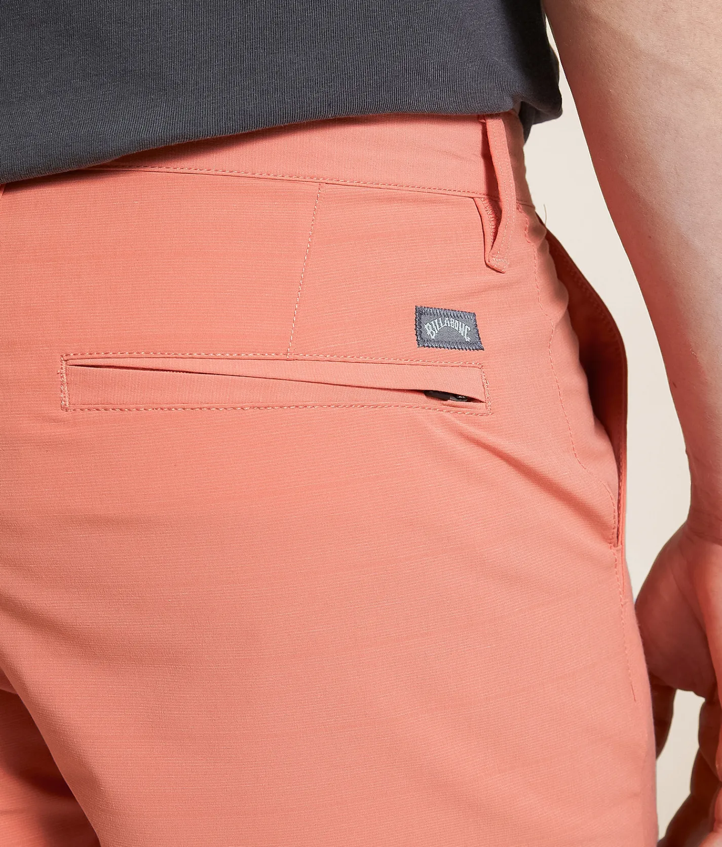 Billabong Crossfire Hybrid Stretch Walkshort Salmon Clearance