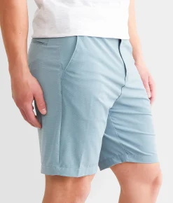 Bottoms|Shorts | Billabong Crossfire Slub Stretch Walkshort Washed Blue