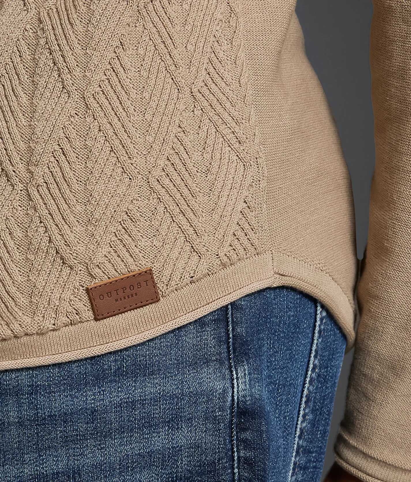Tops | Outpost Makers Crossover Hooded Sweater Crockery