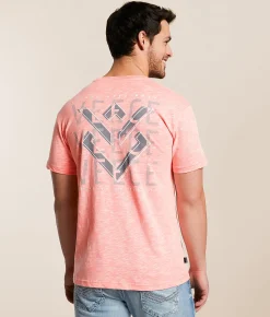 Graphic T-Shirts | Veece Crosswalk T-Shirt Electric Crimson