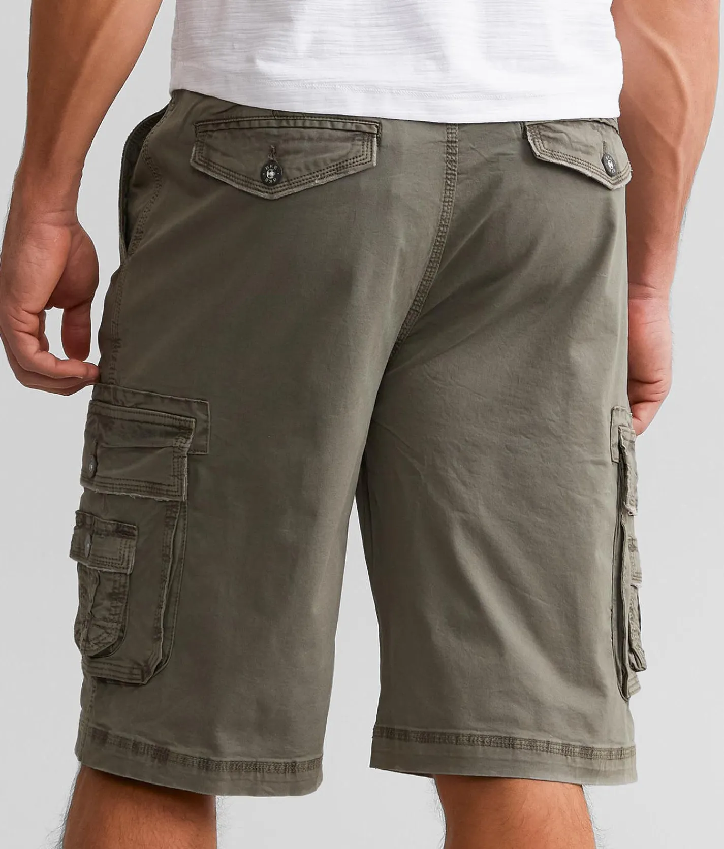 Bottoms|Shorts | BKE Cruz Cargo Stretch Short Mermaid
