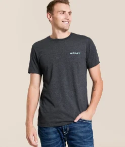 Ariat Cruz Del Sur T-Shirt Charcoal Heather