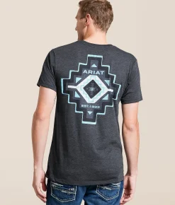Ariat Cruz Del Sur T-Shirt Charcoal Heather