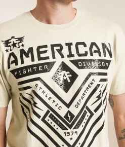 Tops|Graphic T-Shirts | American Fighter Crystal River T-Shirt Brazilian Sand