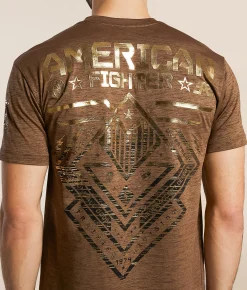 American Fighter Crystal River T-Shirt Otter Cocoa Outlet