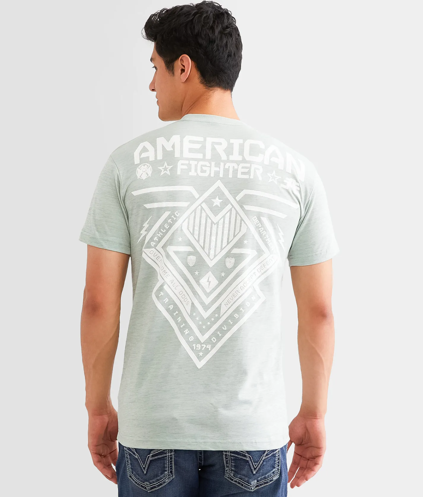 American Fighter Crystal River T-Shirt Iceberg Green Zephr Clearance