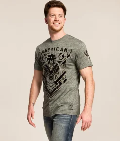 American Fighter Cunningham T-Shirt Sage Dark Sage Outlet