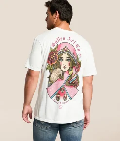 Tops|Graphic T-Shirts | Sullen Cure T-Shirt Antique White