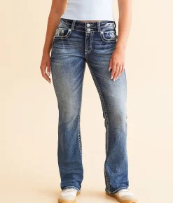 Bottoms | Miss Me Curvy Boot Stretch Jean K1370