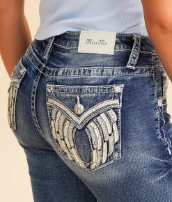 Bottoms | Miss Me Curvy Boot Stretch Jean K1370