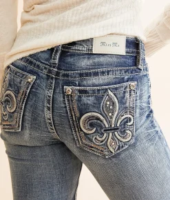Miss Me Curvy Boot Stretch Jean M383 Best