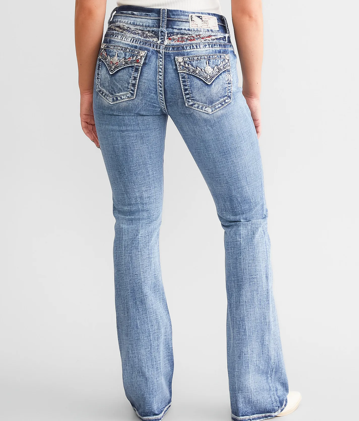 Jeans|Bottoms | Miss Me Curvy Boot Stretch Jean M819