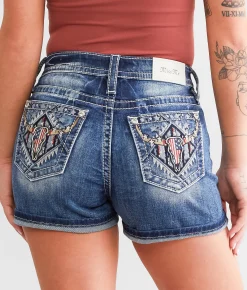 Miss Me Curvy Stretch Short K1431 Online