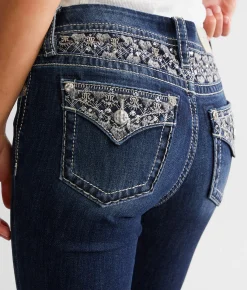 Jeans|Bottoms | Miss Me Curvy Tailored Boot Stretch Jean D1051