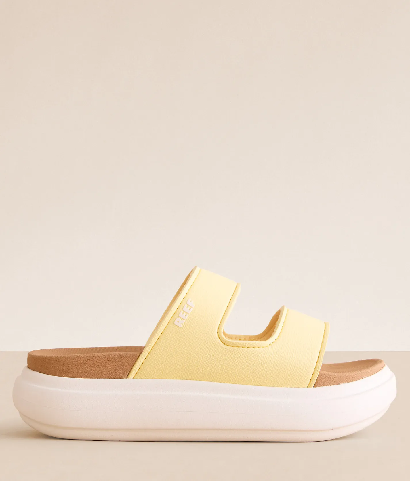 Reef Cushion Bondi 2 Bar Sandal Pale Banana Best