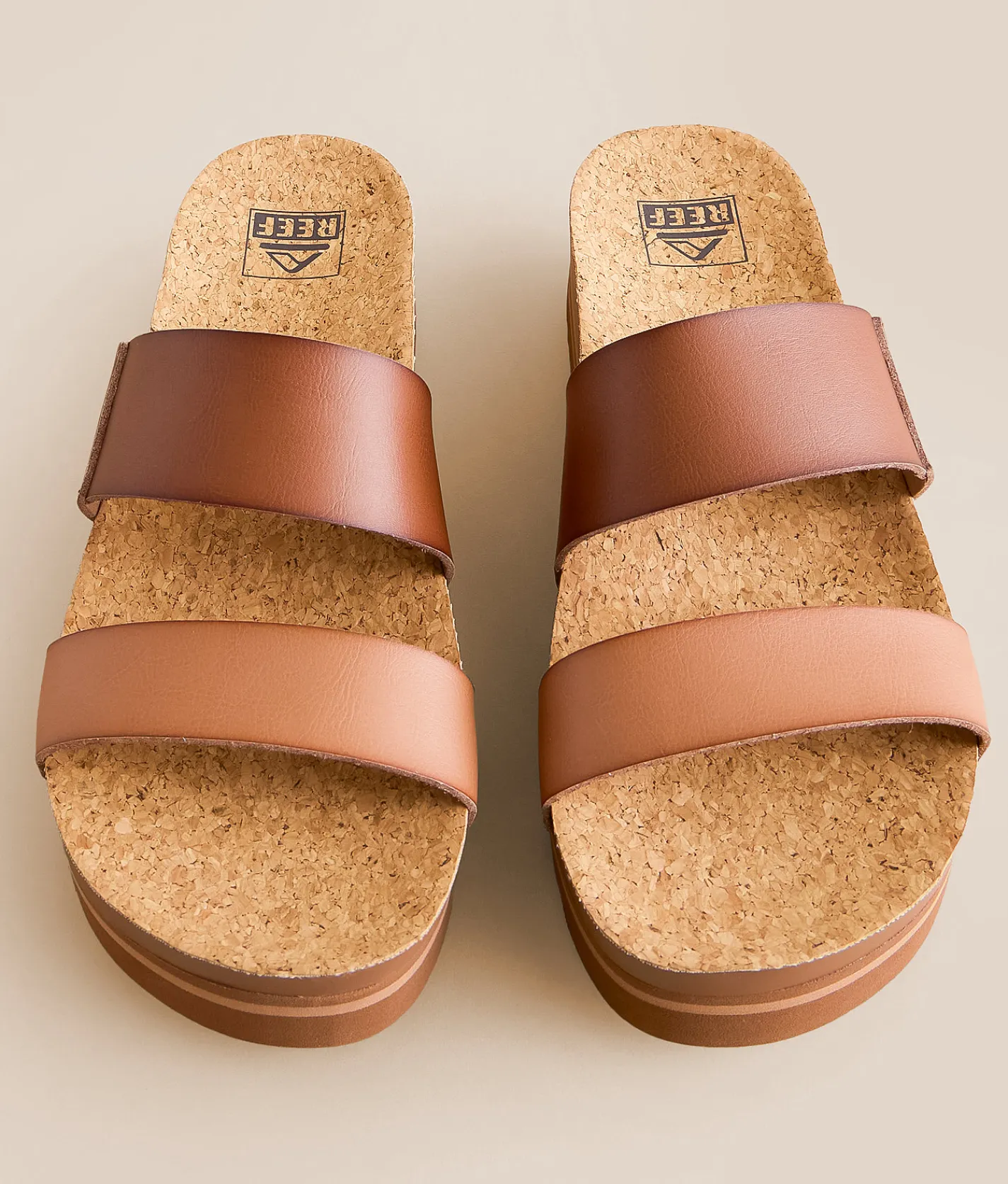 Shoes | Reef Cushion Vista Hi Flatform Sandal Espresso Duo