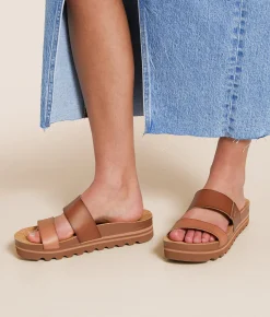Shoes | Reef Cushion Vista Hi Flatform Sandal Espresso Duo