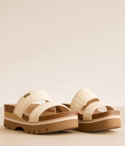 Reef Cushion Vista Higher Sandal Raffia Outlet
