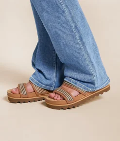 Reef Cushion Vista Hi Sandal Chocolate Raffia Online