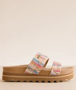 Reef Cushion Vista Hi Sandal Beachy Woven