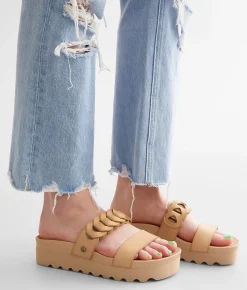 Reef Cushion Vista Hi Twist Sandal Seashell Hot