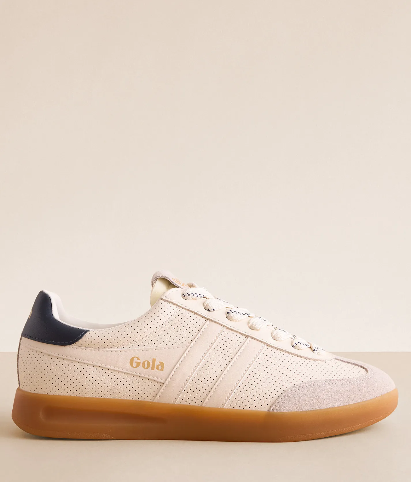 Shoes | Gola® Cyclone Leather 76 Sneaker Off White Navy Gum