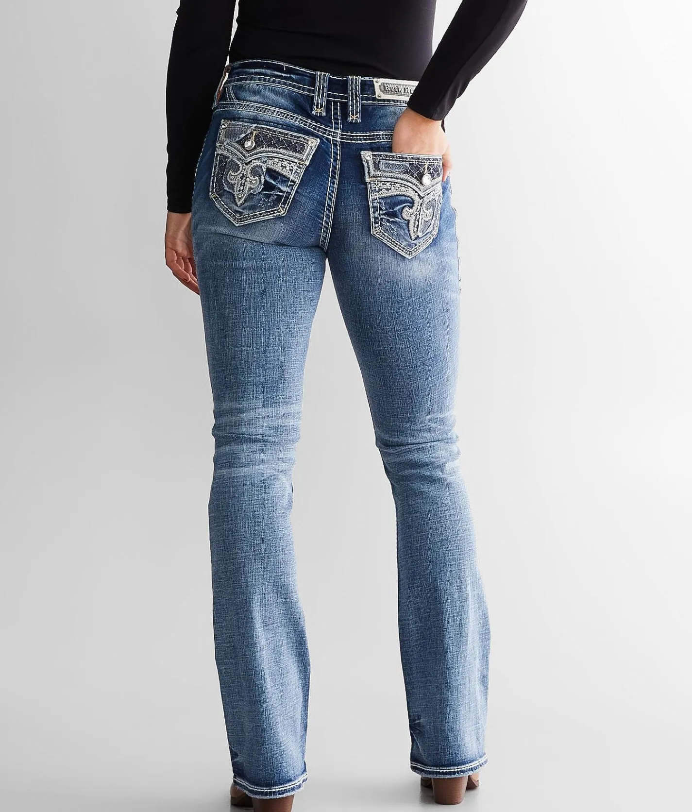 Jeans|Bottoms | Rock Revival Cyrus Easy Boot Stretch Jean Cyrus E204