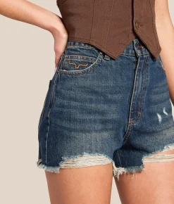 Kimes Ranch Daisy Short Dark Wash Online