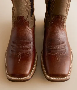 Ariat Dakota VenTEK Leather Cowboy Boot Beasty Brown Brown Bomber Hot