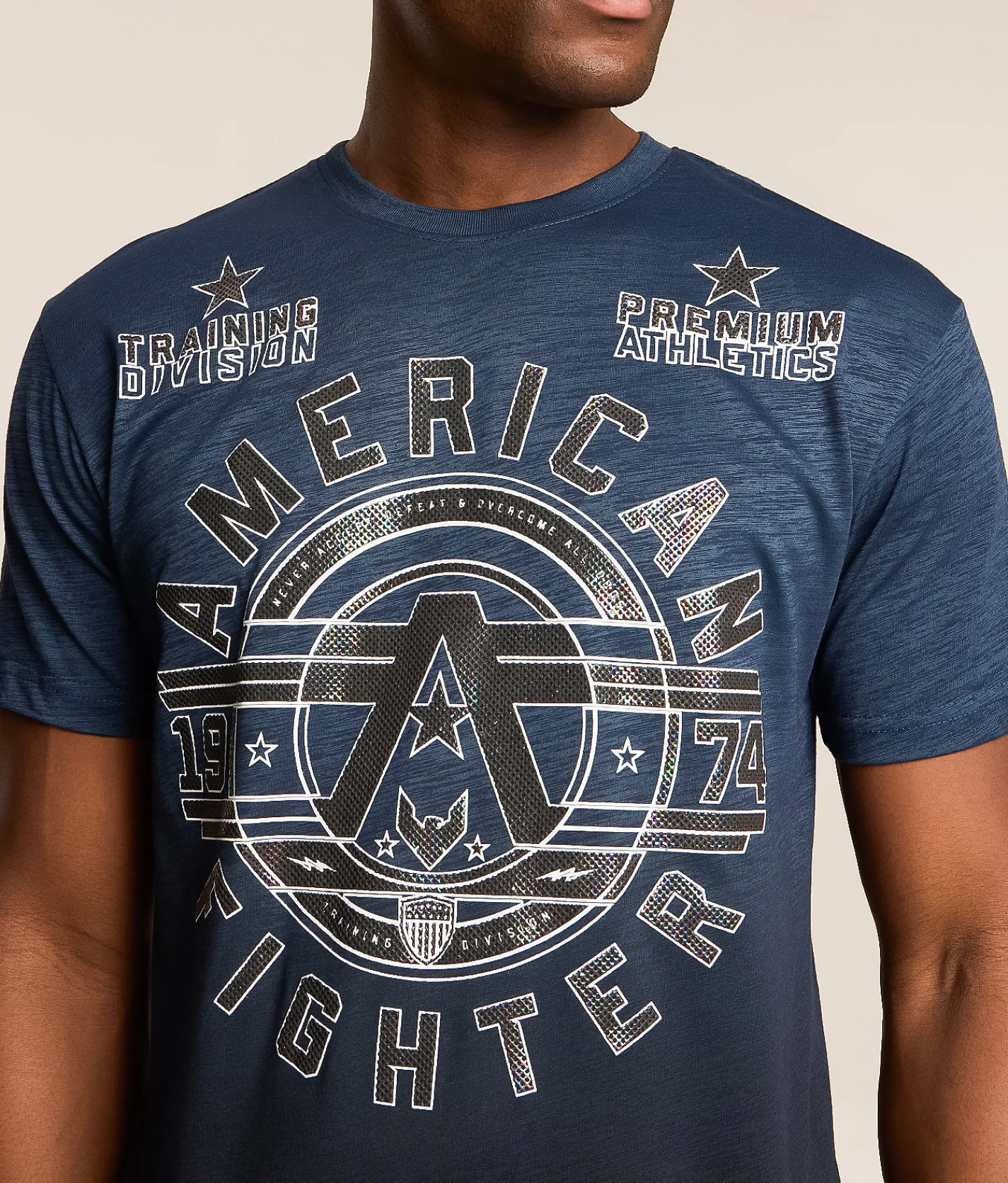 Tops|Graphic T-Shirts | American Fighter Dandrige T-Shirt Sailor Blue