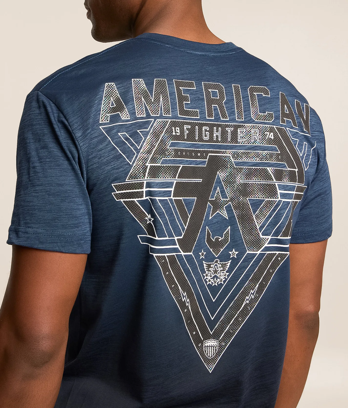 Tops|Graphic T-Shirts | American Fighter Dandrige T-Shirt Sailor Blue
