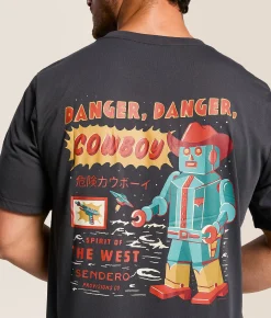 Graphic T-Shirts | Sendero Provisions Co. Danger Cowboy T-Shirt Vintage Black
