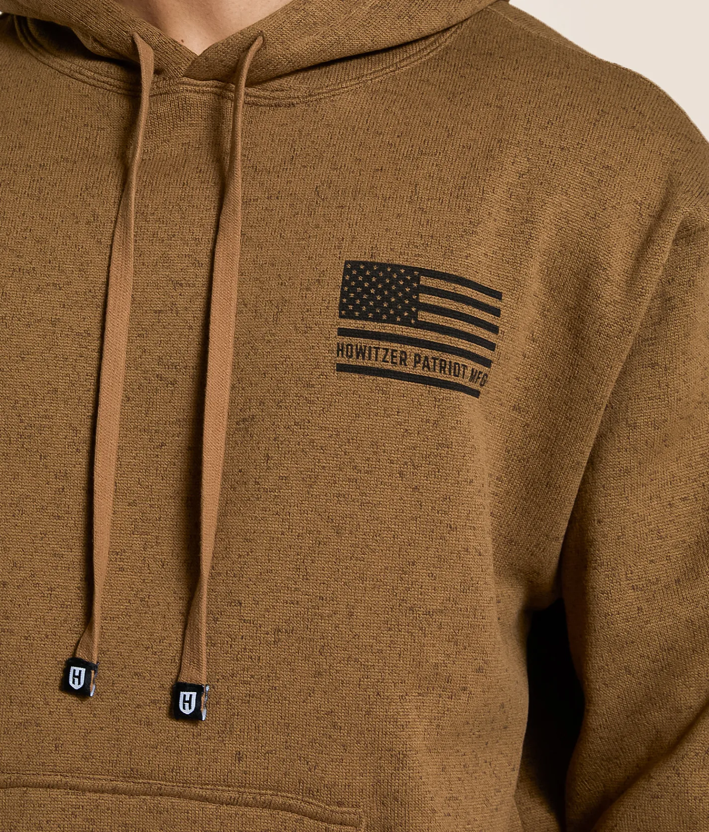 Tops | Howitzer Dangerous Goods Hooded Sweatshirt Timberwolf